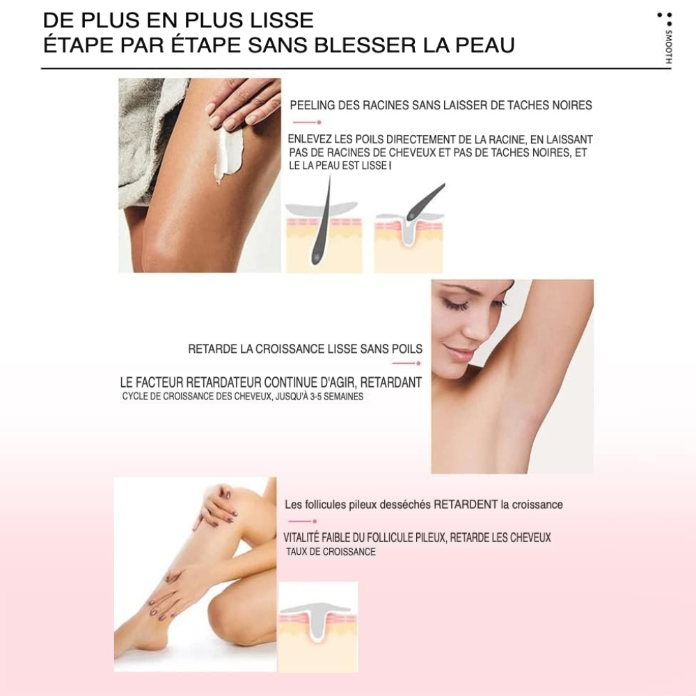 Mousse épilatoire à la Cire d'Abeille